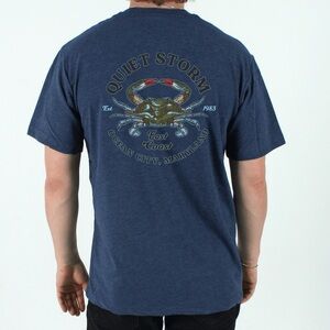 Quiet Storm Crab Graphic Tee | Ocean City MD | Unisex Fit